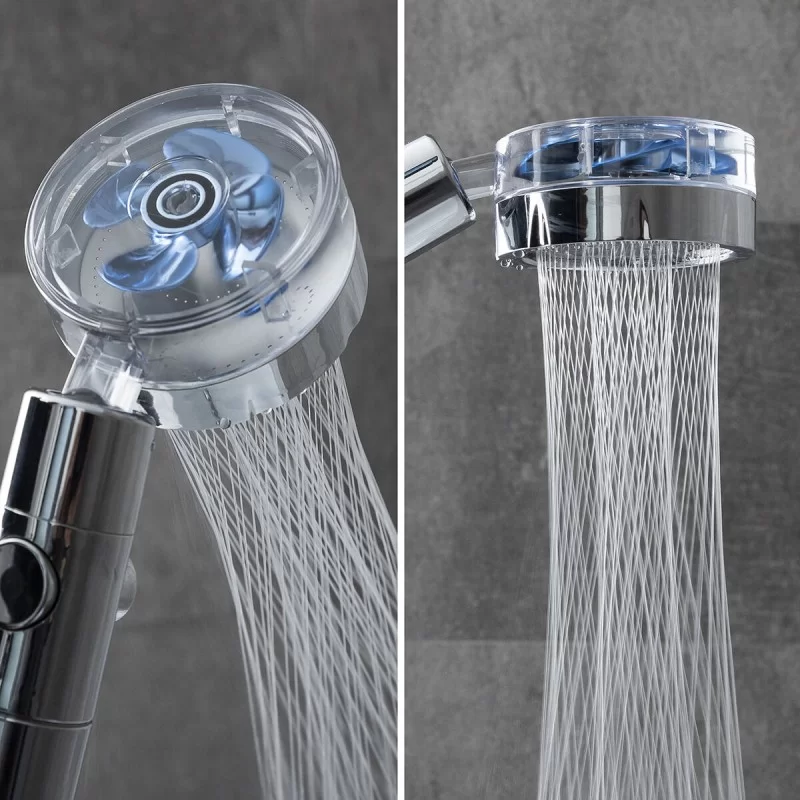 Eco-shower with Pressure Propeller and...