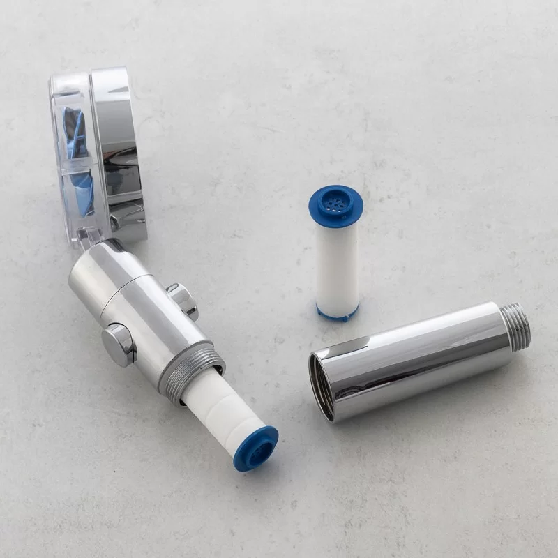 Eco-shower with Pressure Propeller and...