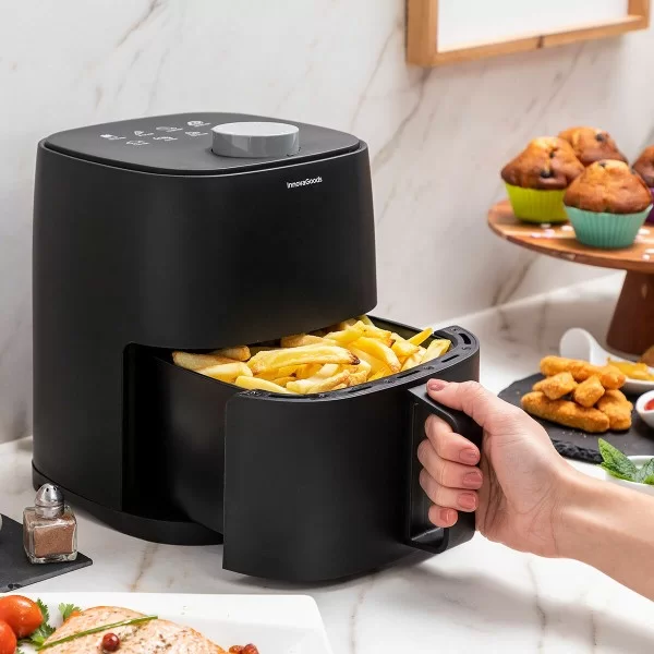 No-Oil Fryer InnovaGoods Black 2 L 1200 W (Refurbished B)