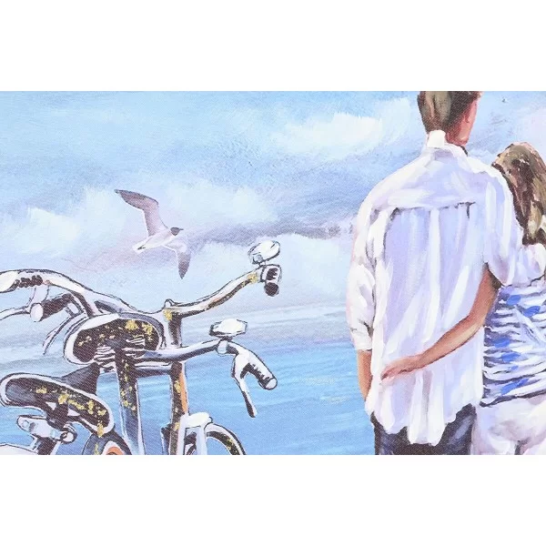 Painting DKD Home Decor 120 x 2,8 x 60 cm 120 x 3 x 60 cm Mediterranean (2 Units)