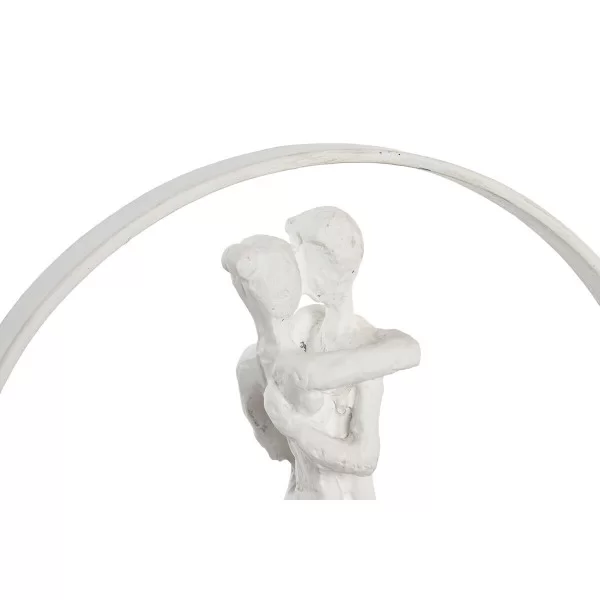 Decorative Figure DKD Home Decor 24 x 9 x 26 cm White Resin Mango wood Pair