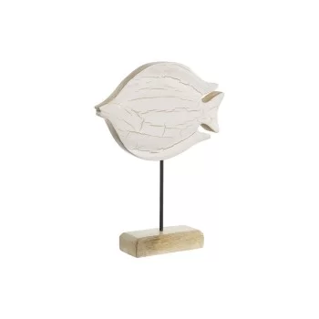 Decorative Figure Home ESPRIT White Natural Fish...