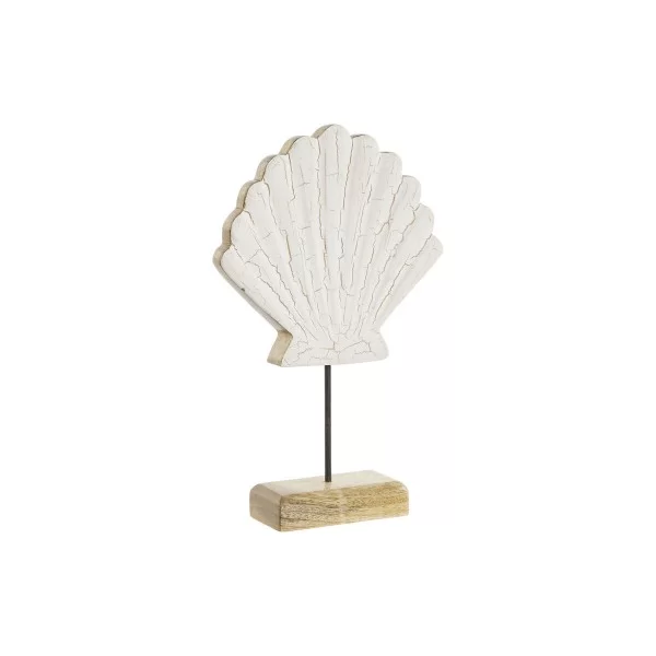Decorative Figure Home ESPRIT White Natural Shell Mediterranean 18 x 5 x 28 cm
