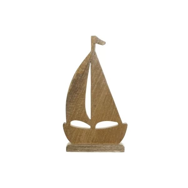 Decorative Figure Home ESPRIT White Natural Mediterranean 23 x 5 x 50 cm