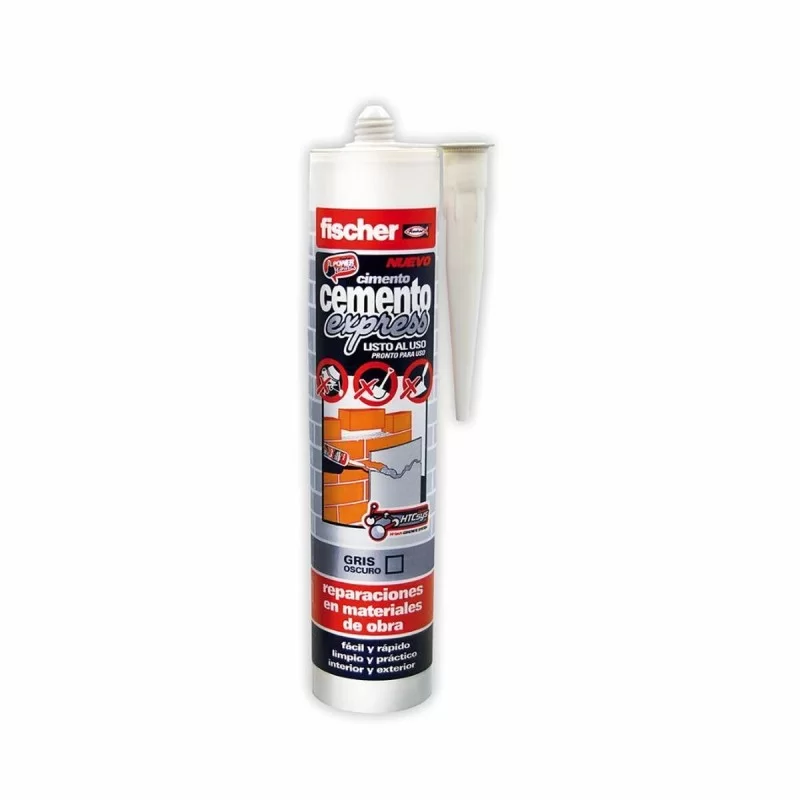 Sealer/Adhesive Fischer 512348 Cement Dark grey...