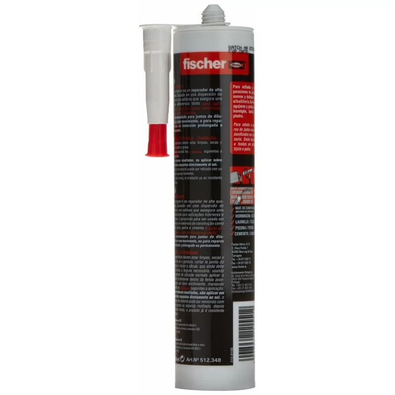 Sealer/Adhesive Fischer 512348 Cement Dark grey...