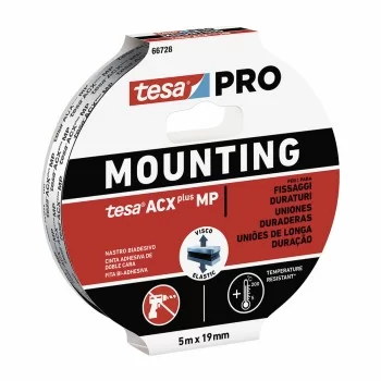 Adhesive Tape TESA Mounting Pro acx+mp Double-sided 19 mm...