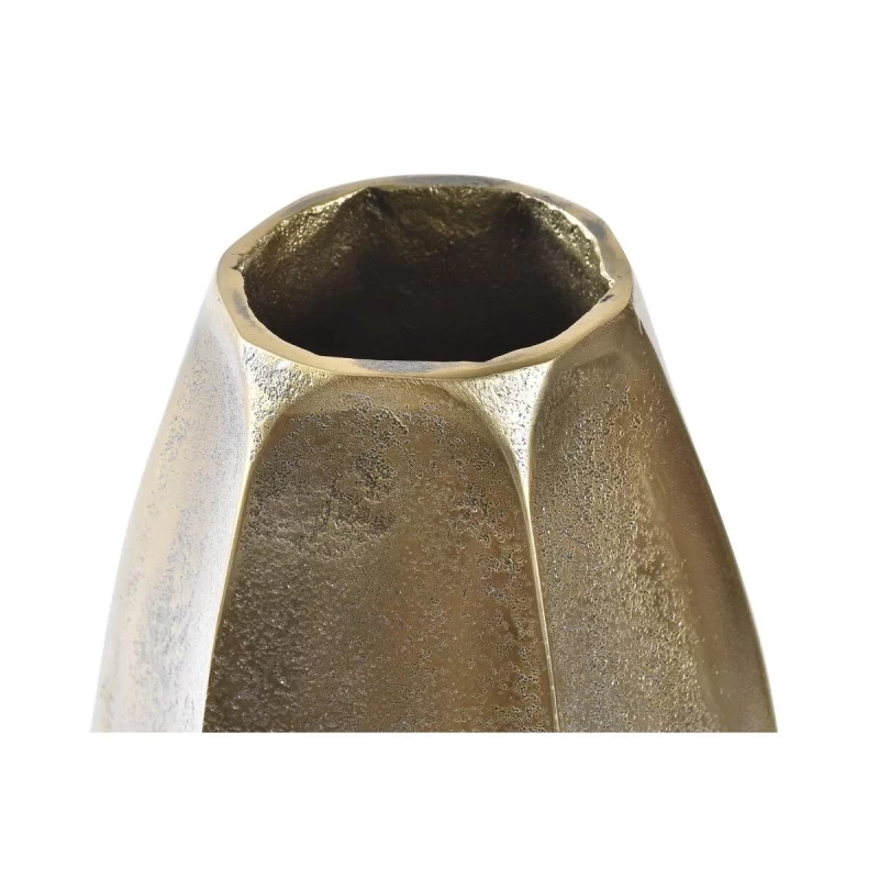 Vase DKD Home Decor Golden Aluminium Modern (16...