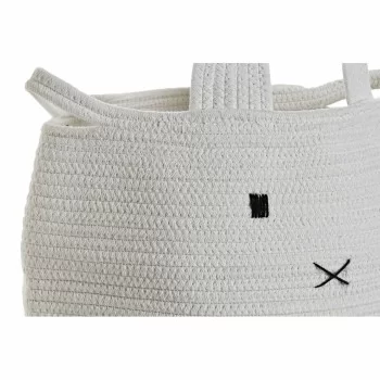 Set of Baskets DKD Home Decor White Animal Cotton... 2