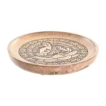Valet Tray DKD Home Decor Mango wood Natural Buddha...