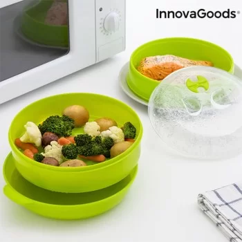 Microwave Double Steamer InnovaGoods IG814038... 2