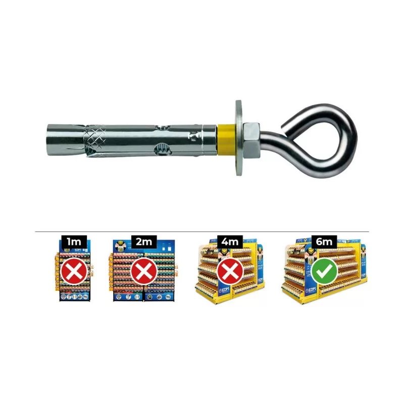 Box of screws CELO Ø 10 X 60 MM 50 Units...