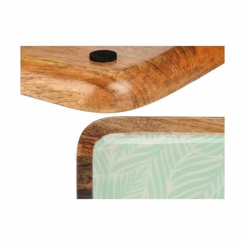 Centerpiece 25 x 25 cm Leaf of a plant White...