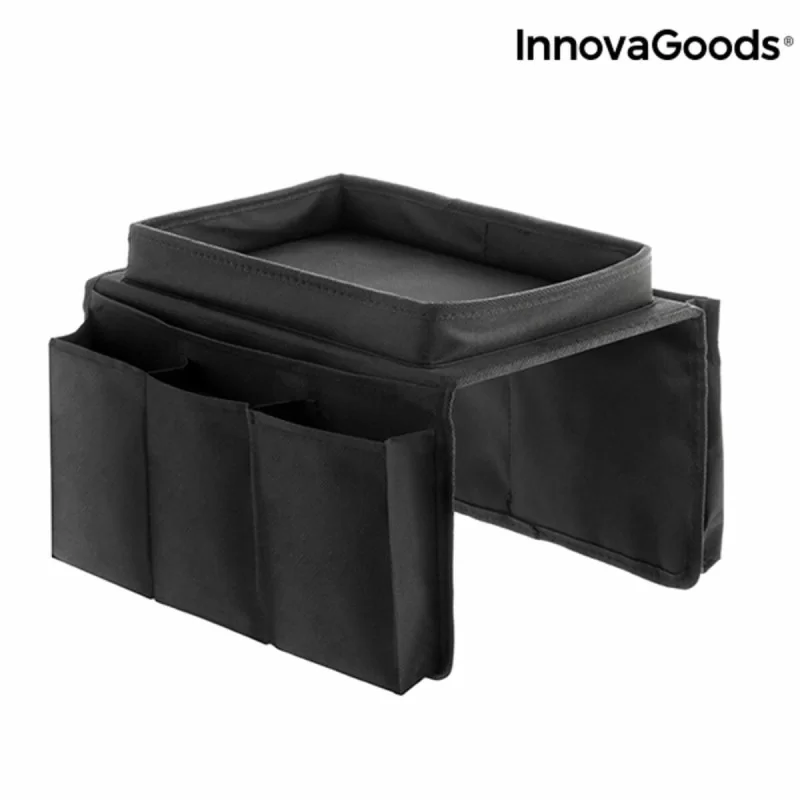 Sofa Tray with Organiser for Remote Controls...