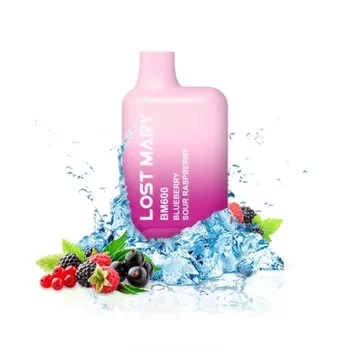 Disposable vaper Lost Mary BM600 Blueberry Sour Rasperry
