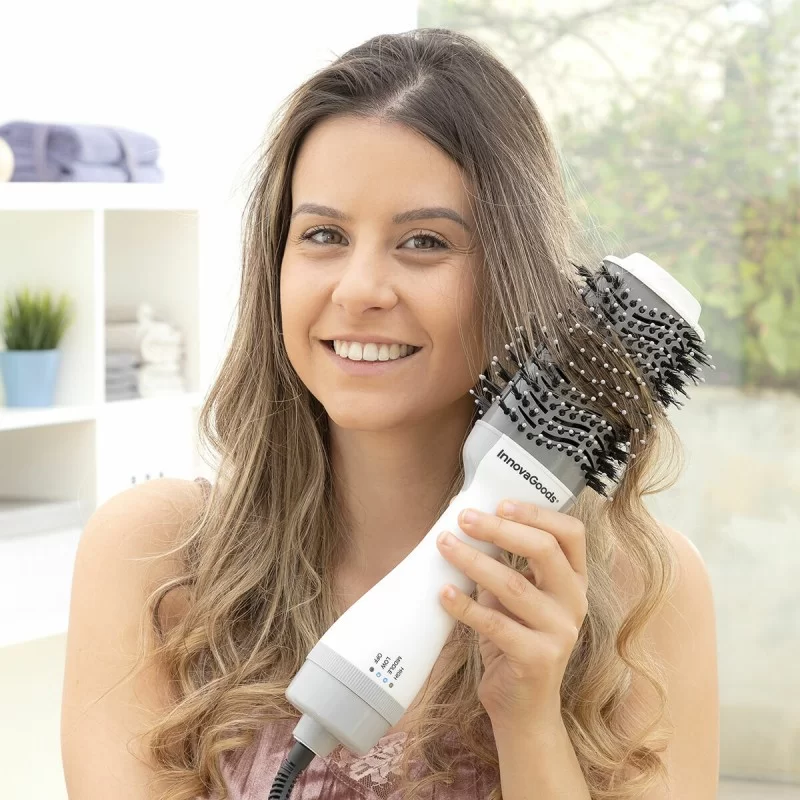 Ionic Dryer and Volumising Brush Volumio InnovaGoods .. 1000W (Refurbished B)