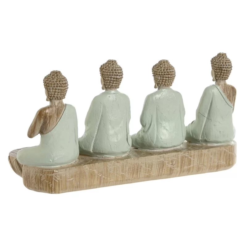 Decorative Figure Home ESPRIT White Green...
