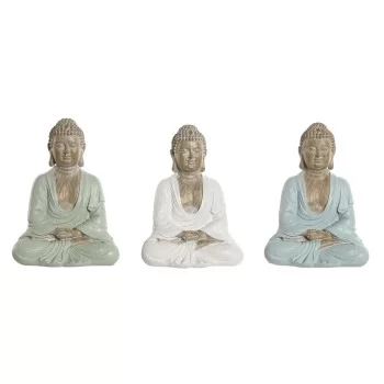 Decorative Figure Home ESPRIT White Green Turquoise...