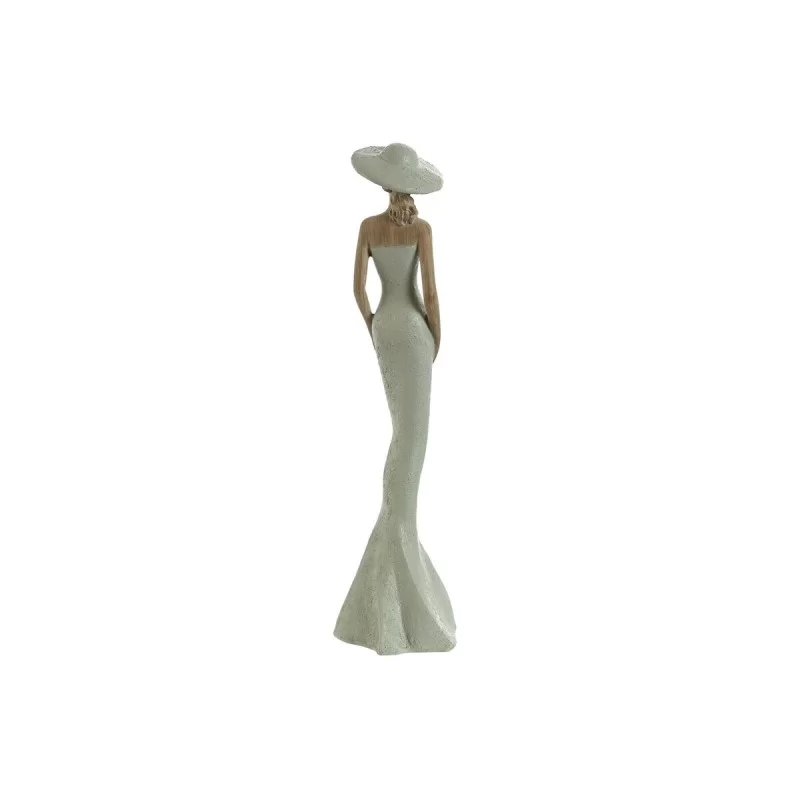 Decorative Figure Home ESPRIT White Green Lady...