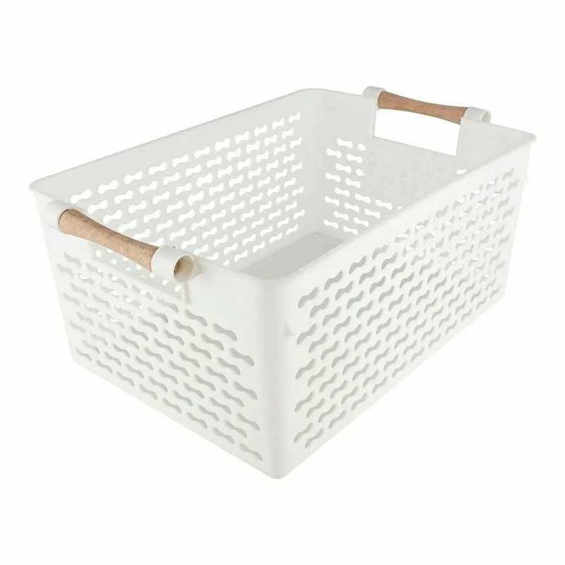 Multi-purpose basket Confortime Wood 37 x 23 x...