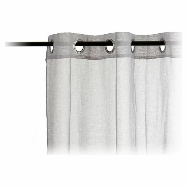 Curtains 140 x 260 cm Light grey (6 Units)