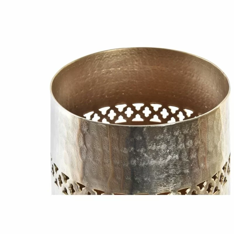 Vase DKD Home Decor Copper Golden Aluminium 17...