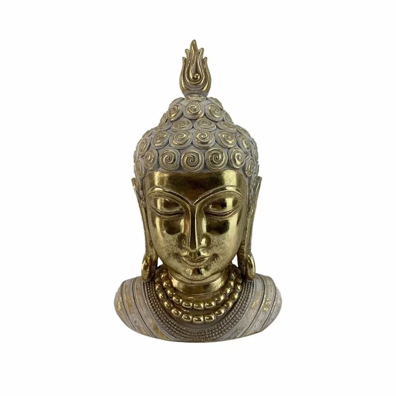 Decorative Figure DKD Home Decor Golden Buddha Oriental 18,5 x 14 x 29 cm