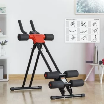 Folding Abdominal Machine with Exercise Guide Plawer... 2