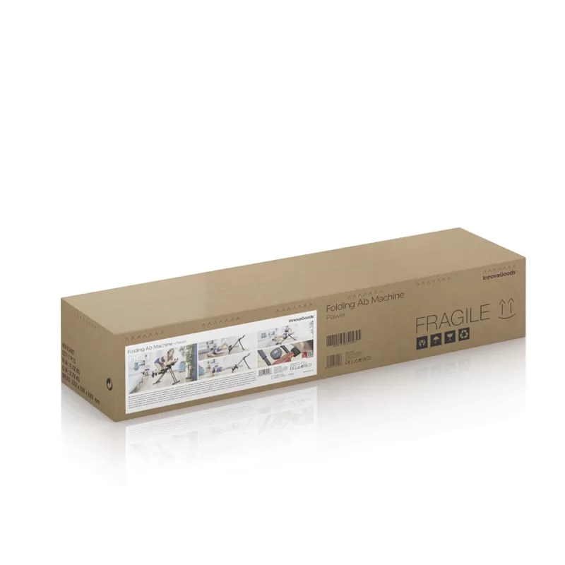 Folding Abdominal Machine with Exercise Guide...