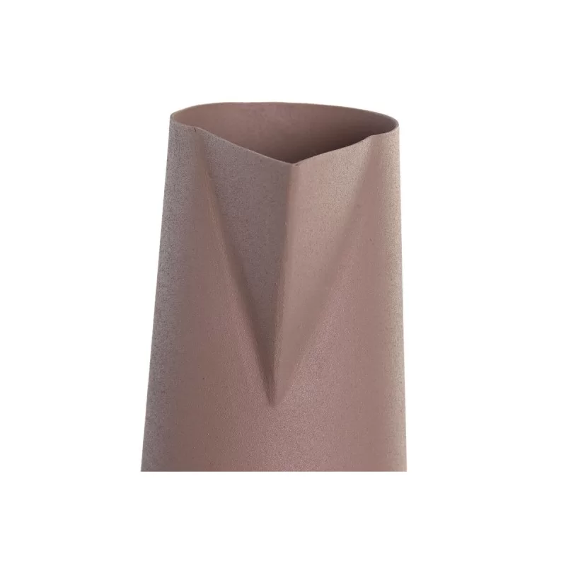 Vase DKD Home Decor 15 x 11 x 45 cm Beige Pink...