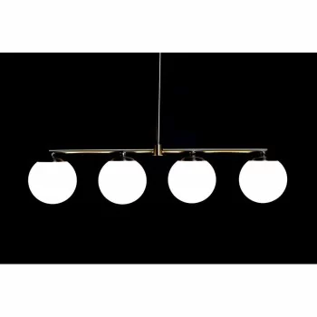 Ceiling Light DKD Home Decor Golden White (82 x 15 x 20 cm) 2