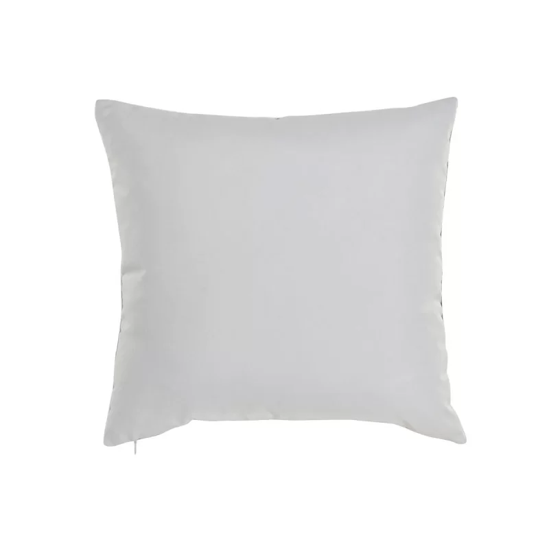 Cushion DKD Home Decor White Green Grey Squared...