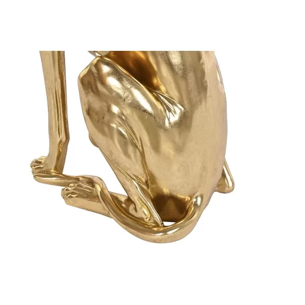 Decorative Figure DKD Home Decor Golden Resin Dog (42,5 x 25,5 x 78 cm)