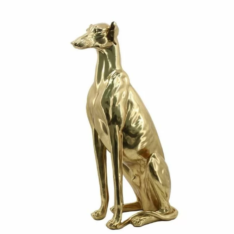 Decorative Figure DKD Home Decor Golden Resin...