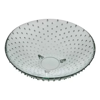 Centerpiece Green recycled glass 30 x 30 x 9 cm 2