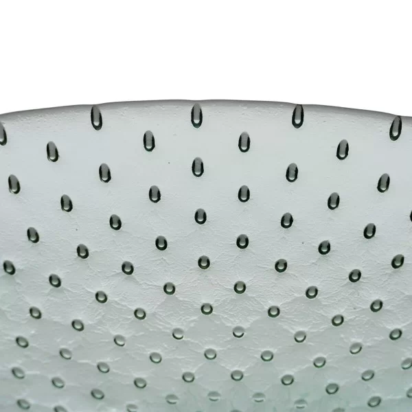 Centerpiece Green recycled glass 30 x 30 x 9 cm