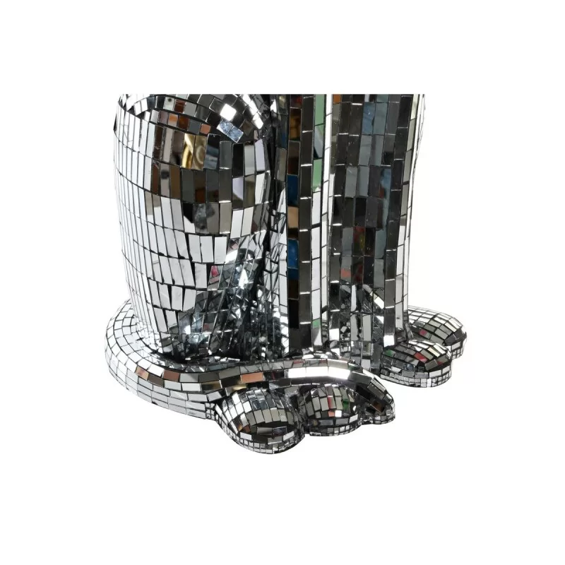 Decorative Figure DKD Home Decor Silver Resin...