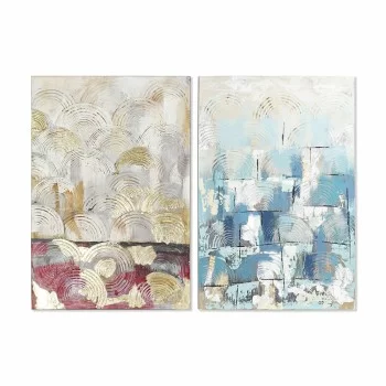 Painting DKD Home Decor 80 x 3,5 x 120 cm Abstract Loft...