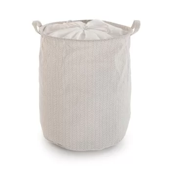 Laundry basket Versa Eris Polyester Textile (38 x 48 x 38...