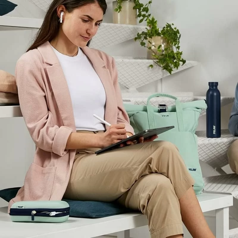 Casual Backpack Milan Serie 1918 Green 42 x 29...