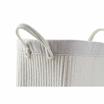 Basket set DKD Home Decor Cotton (37 x 27 x 24 cm) 2