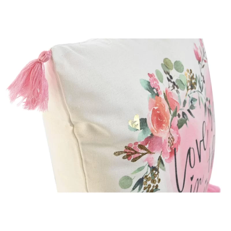 Cushion Home ESPRIT Romantic 45 x 5 x 45 cm (2...