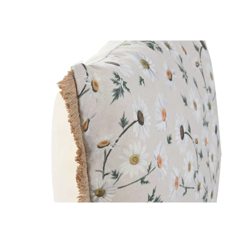 Cushion Home ESPRIT Green Beige Flowers Printed...