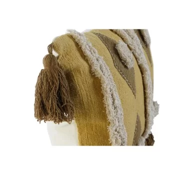 Cushion Home ESPRIT Brown Beige Mustard 50 x 15 x 30 cm 2