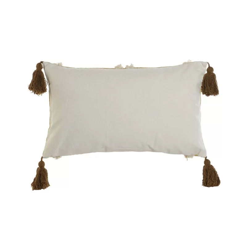 Cushion Home ESPRIT Brown Beige Mustard 50 x 15...
