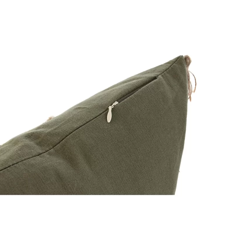 Cushion Home ESPRIT Green Natural Boho 45 x 5 x...