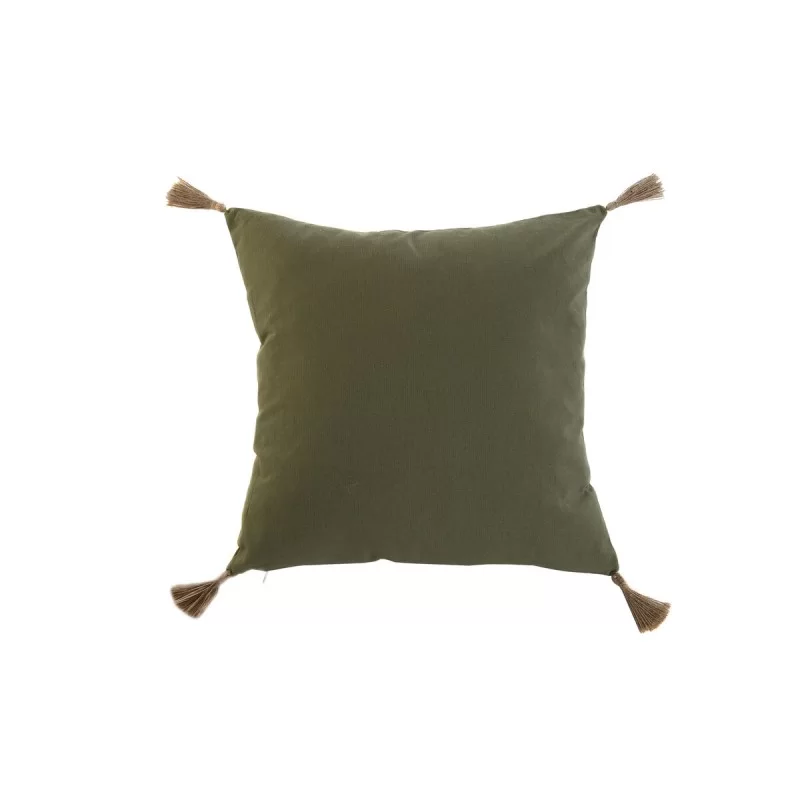 Cushion Home ESPRIT Green Natural Boho 45 x 5 x...