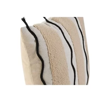 Cushion Home ESPRIT Beige Boho 45 x 5 x 45 cm 2