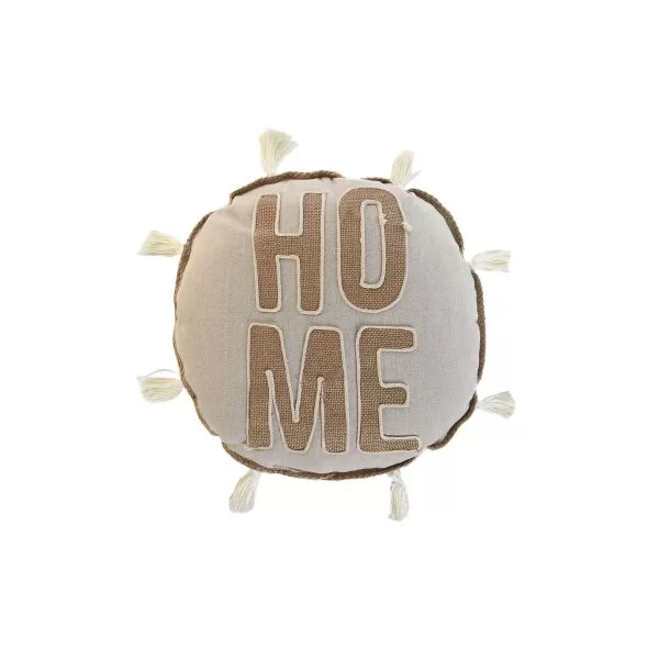 Cushion Home ESPRIT Brown Boho 40 x 5 x 40 cm