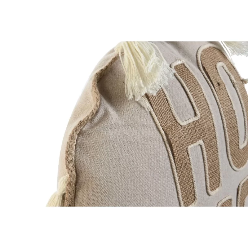 Cushion Home ESPRIT Brown Boho 40 x 5 x 40 cm